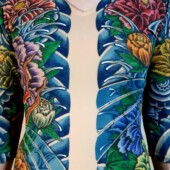 ②花と龍 ②花と龍