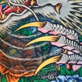 ②花と龍 ②花と龍